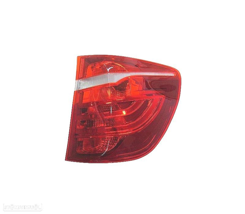 FAROLIN DIR BMW X3 F25 11-13 BRANCO VERMELHO - 1