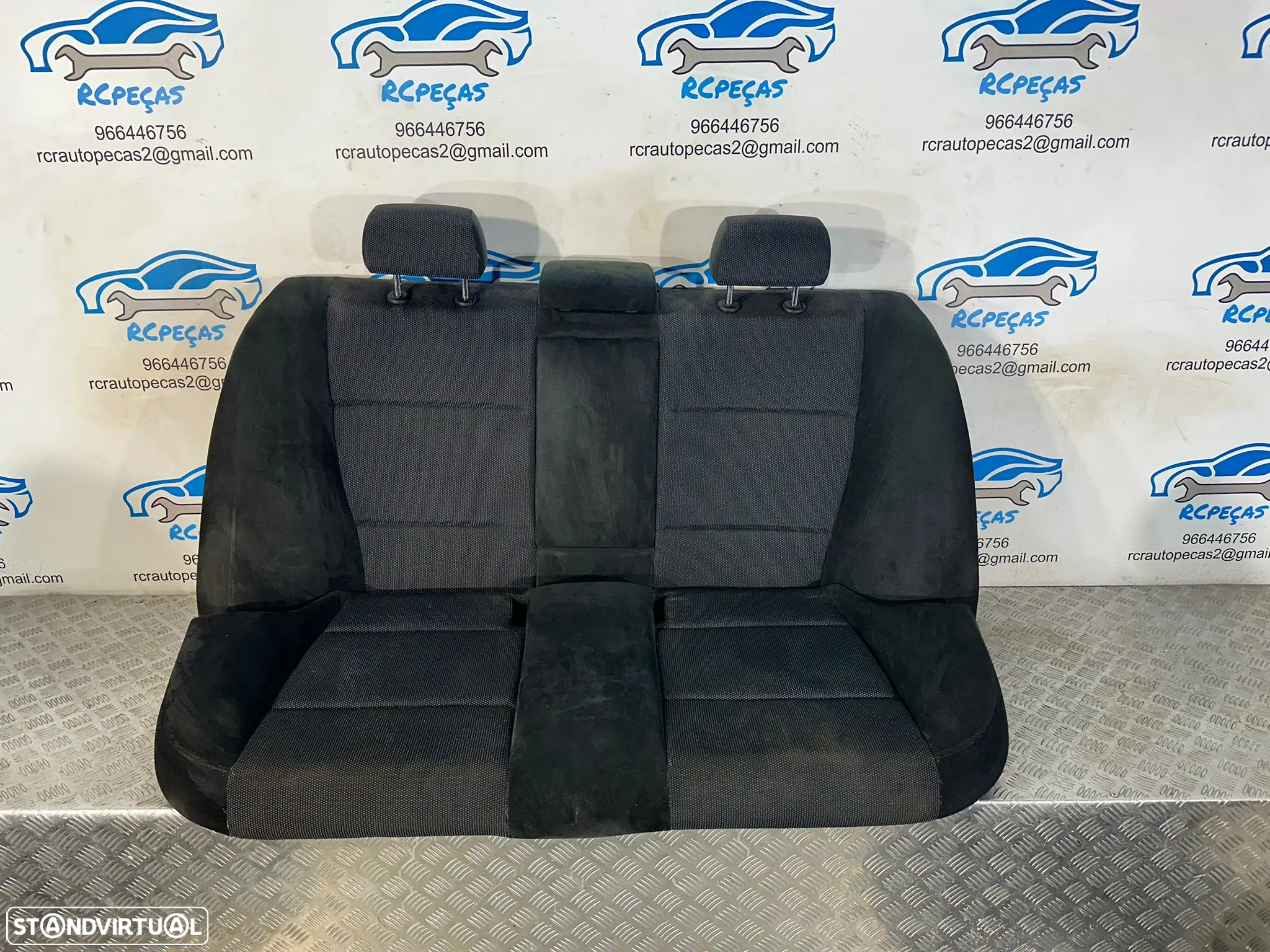 Conjunto Bancos Pack M Alcantara Tecido BMW Serie 3 E90 Sedan 2004 - 2013 - 5