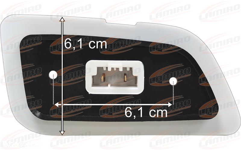 MERCEDES ACTROS MP4 MP5 AROCS ANTOS LAMPA OBRYSOWA OSŁONY PRZECIWSŁONECZNE - 2