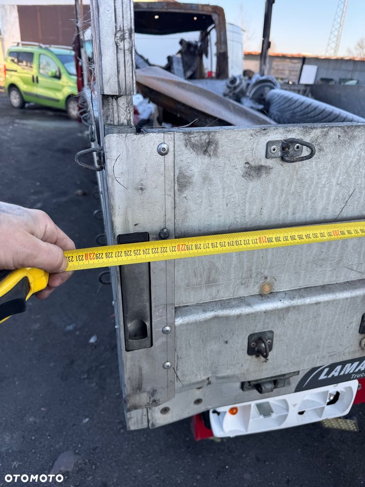 Skrzynia paka zabudowa duża paka skrzynia ładunkowa  paka na ramę Crafter sprinter cała aluminiowa  Plandeka - 4