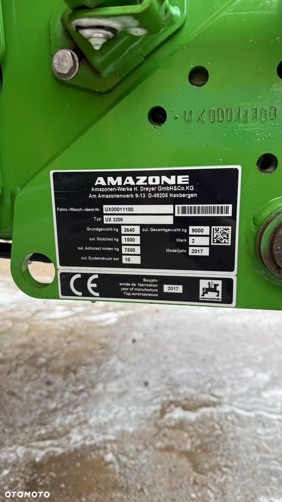 Amazone UX 3200 Special - 18
