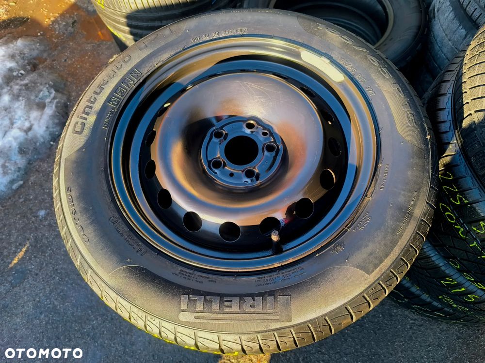 5x98 Felgi Stalowe Stal 15 Koła Letnie Lato FIAT 500L DOBLO TIPO OPEL COMBO D ALFA ROMEO 147 5mm Legnica ALU-RAD 185/65 - 3