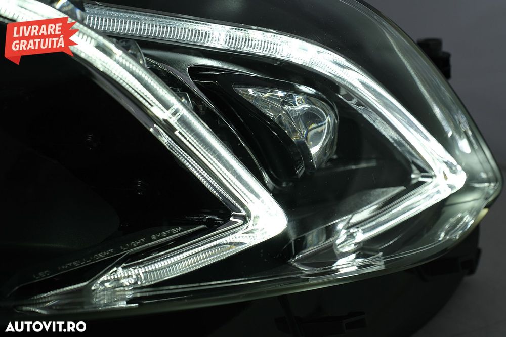 Faruri LED Mercedes E-Class W212 (2009-2012) Facelift Design- livrare gratuita - 5