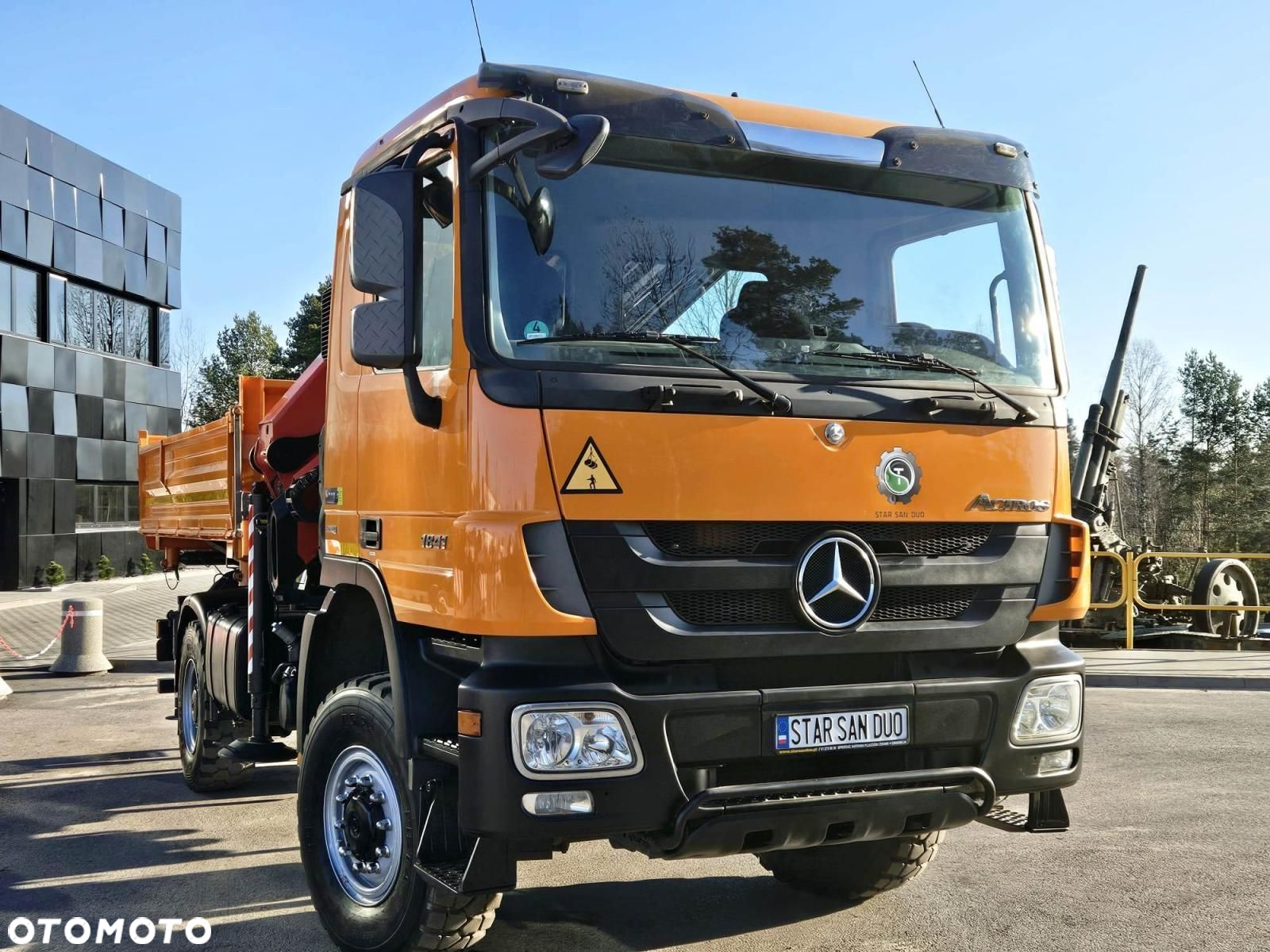 Mercedes-Benz ACTROS 1841 4x4 PALFINGER PK 22002 HDS Żuraw Wywrotka - 13