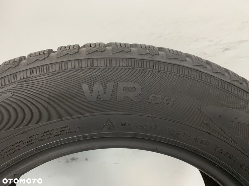2x 215/60/16 Nokian WR D4 / 2019r 5,5mm / GWARANCJA - 6