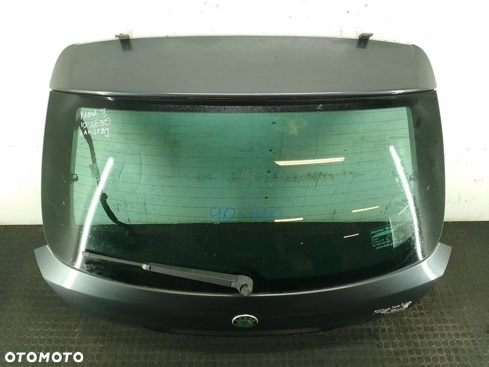 KLAPA BAGAŻNIKA SKODA FABIA II LF8J KOMBI 2007-2010 - 5