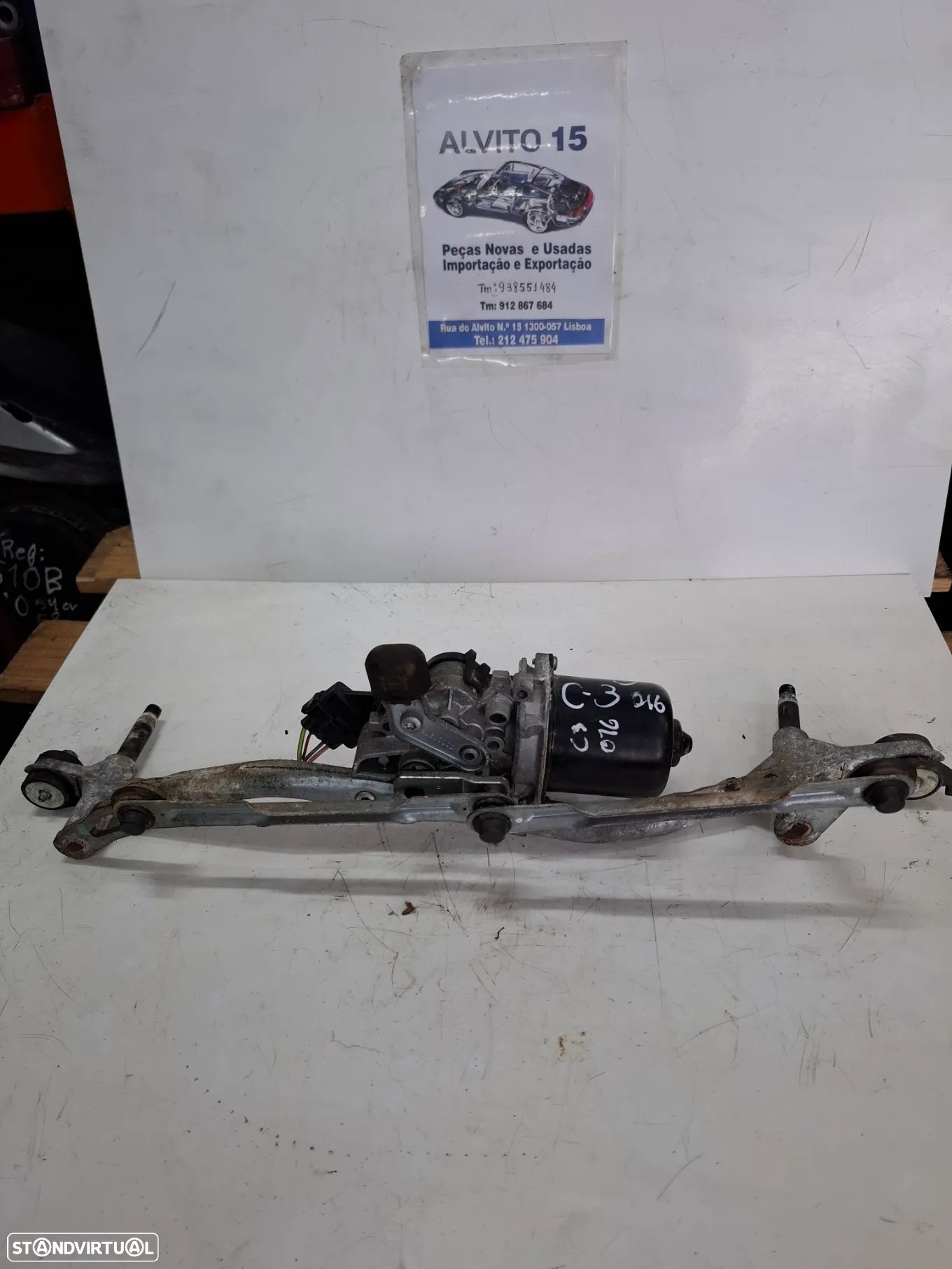 Motor limpa vidros Citroen C3 2016 - 1