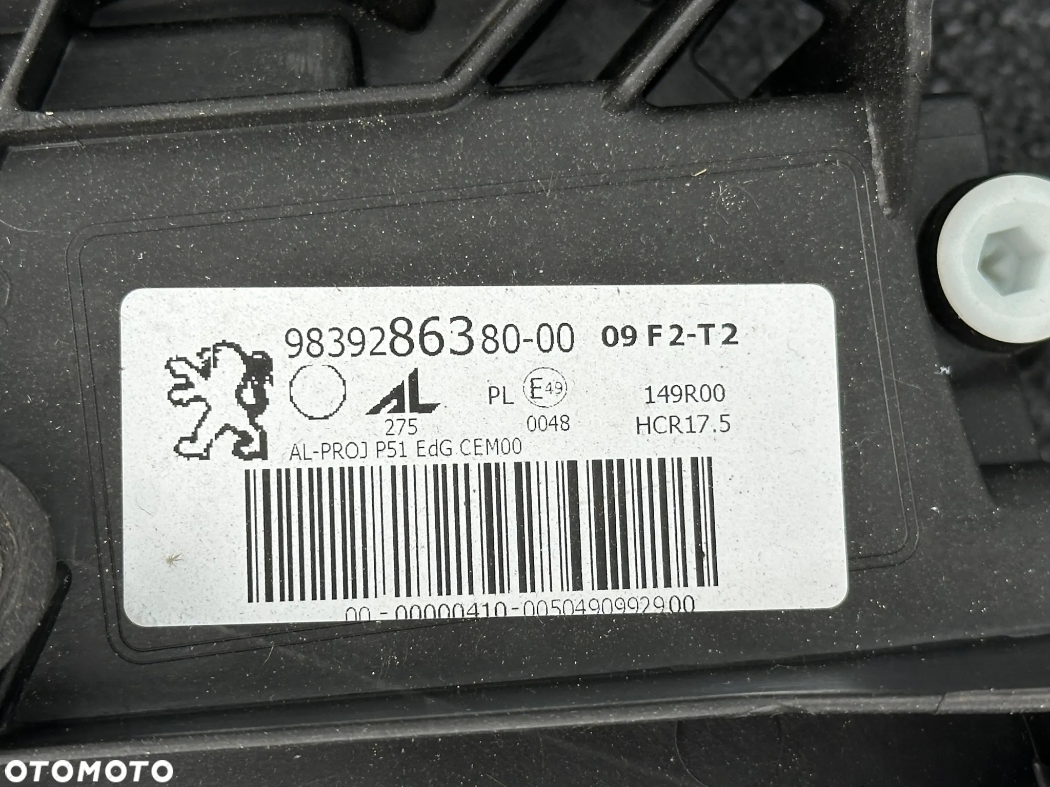 Lampa lewa PRZÓD przednia Peugeot 308 III T10, LED, IDEALNA 9839286380 - 4