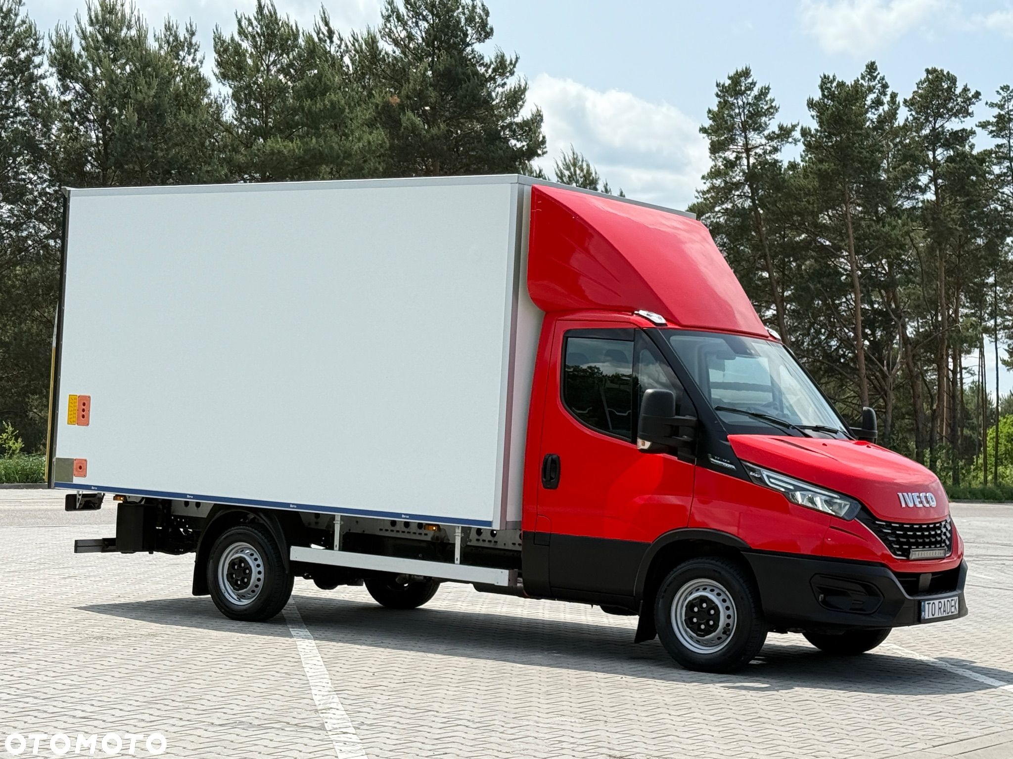 Iveco DAILY 35-160 160KM Hi Matic *Resor+Poduszka* Full LED Kontener * Izoterma +Winda 750KG SUPER STAN!!! - 10