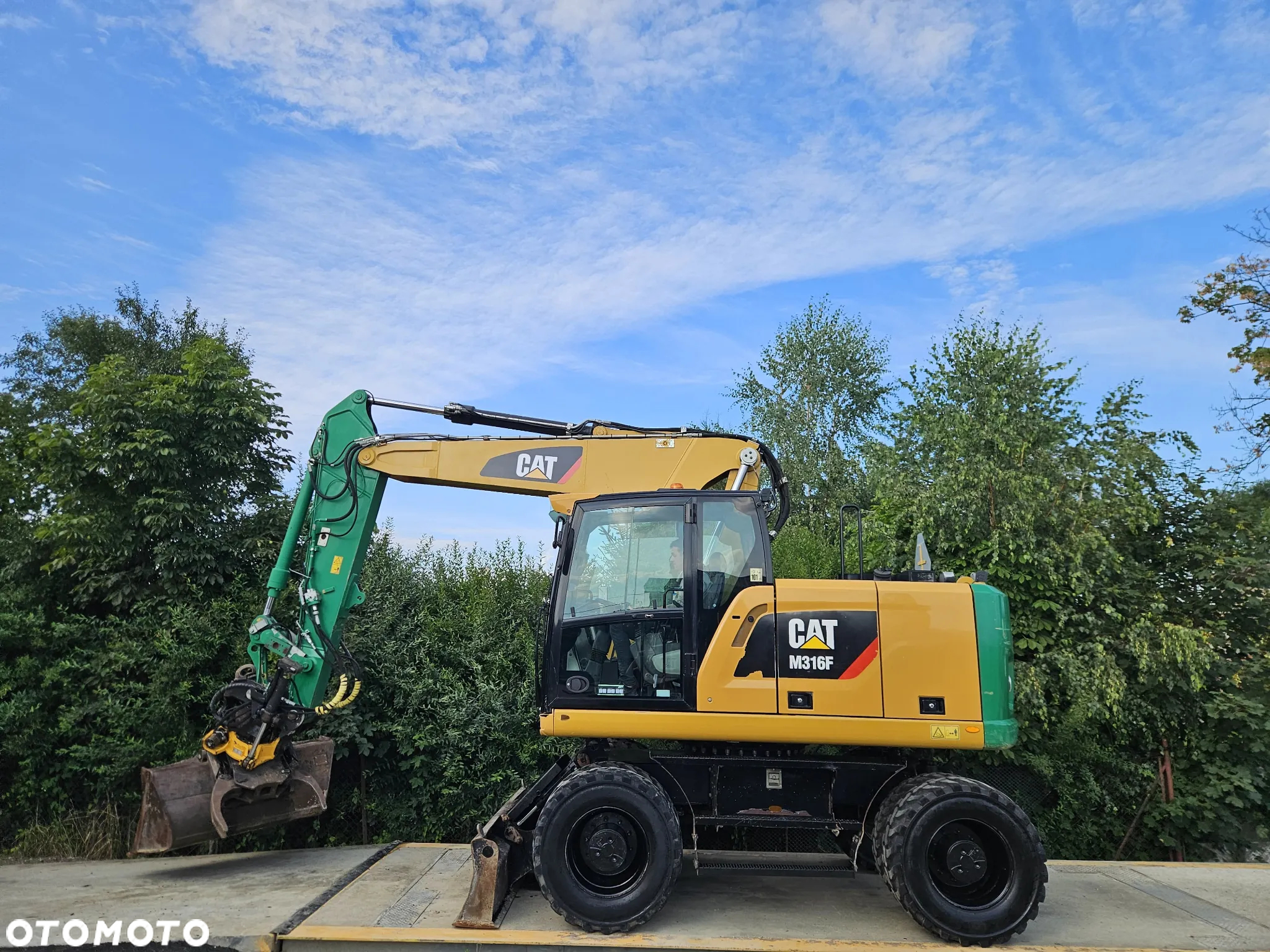 Caterpillar CAT M316F ROTOTILT ENGCON koparka obrotowa kołowa 314, 315 Hitachi Volvo - 2