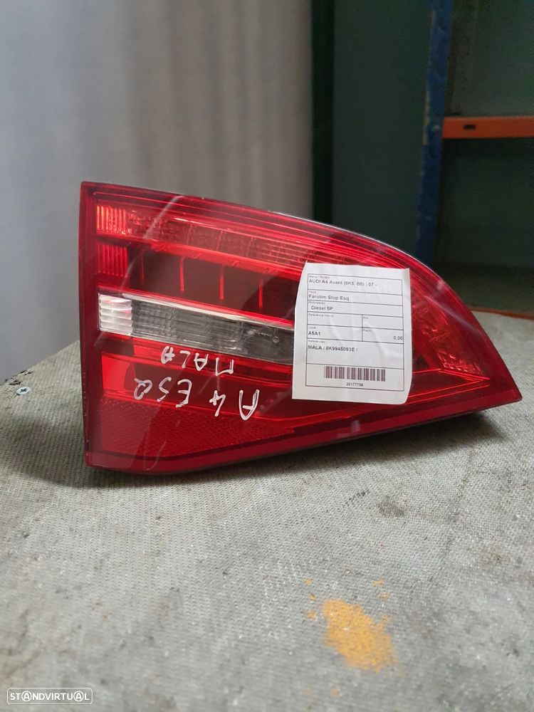 FAROLIM ESQUERDO MALA AUDI A4 B8 AVANT / 8K9945093E - 1
