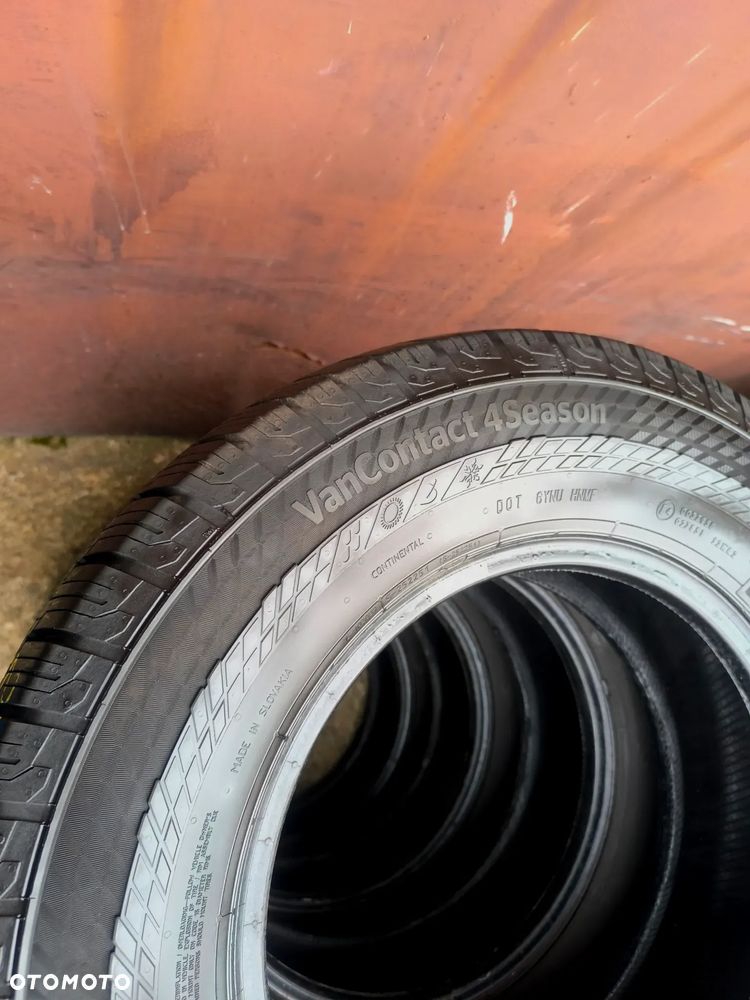 225/70R15C 15 C 112/110R Opony Całoroczne Wielosezonowe CONTINENTAL VanContact 4SEASON 23r. 225/70 ALU-RAD Legnica 6,5mm 4mm - 12