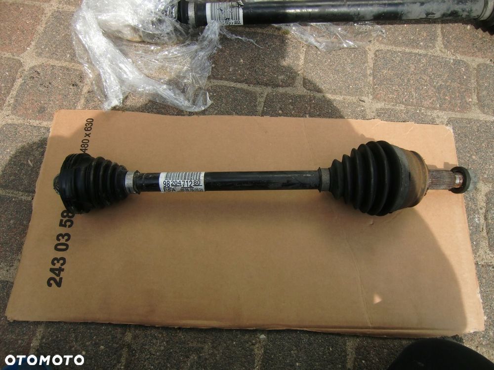 PÓŁOŚ LEWA BERLINGO PARTNER IV ORYGINAŁ 9820471280 - 1