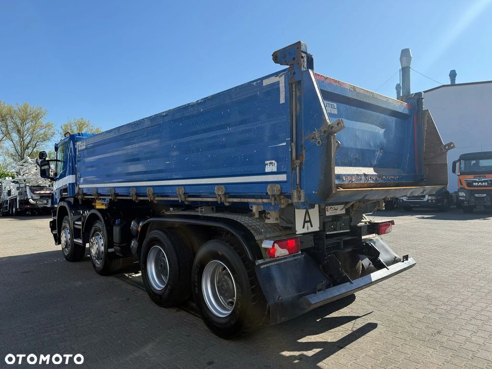 Scania P410 8x4 EURO6 WYWROTKA TRÓJSTRONNA - 8