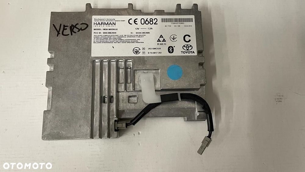 TOYOTA VERSO 15-18 wzmacniacz Harman QNG-BE2809 - 1