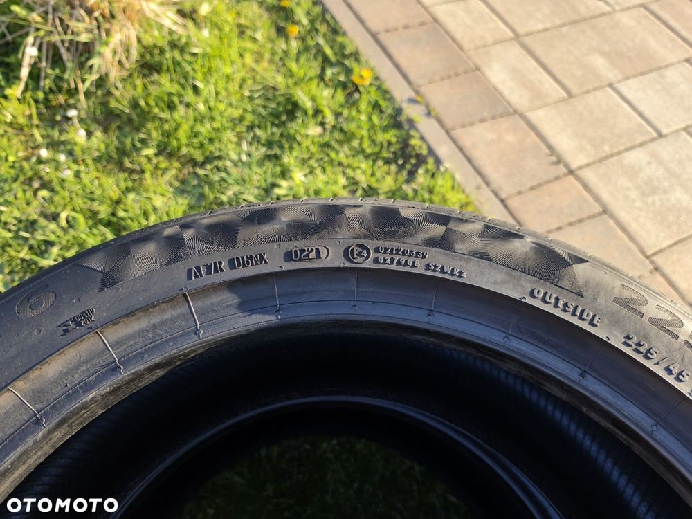 225/45R17 opony Continental letnie. Super stan. 2021r. Wysyłka montaż - 7