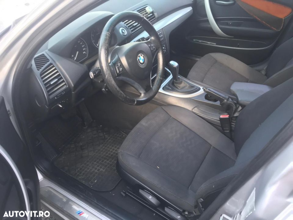 piese bmw e87 118i 105kw 2007 354 titansilber metallic cutie automată far xenon capota bara fata aripa Plansa bord caseta directie motor usa Haion - 9