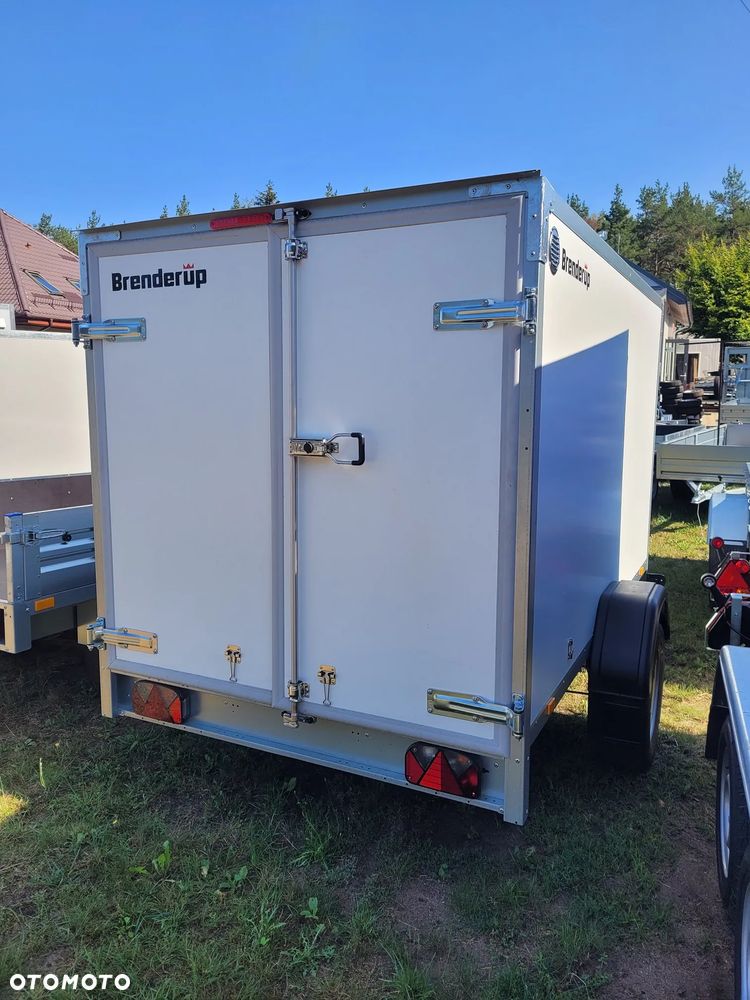 Brenderup Przyczepa CARGO CD260 750kg furgon z rampą lub z drzwiami 260x130cm H150 lekka 750kg - 3