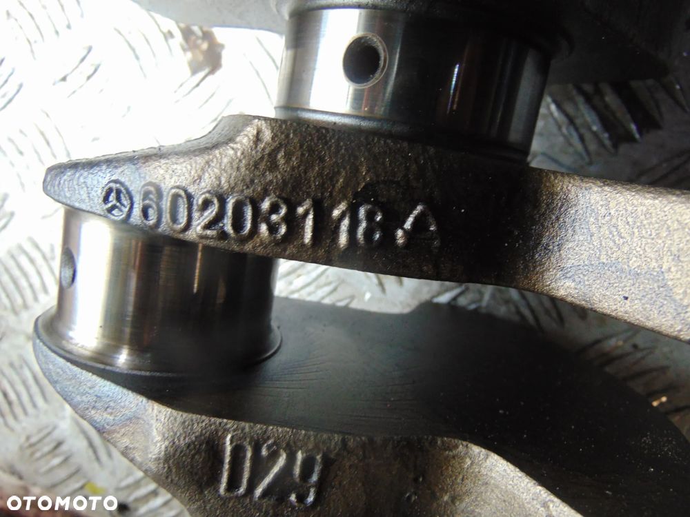 Wał korbowy mercedes sprinter 2,9 TDI 60203118A D29 - 3