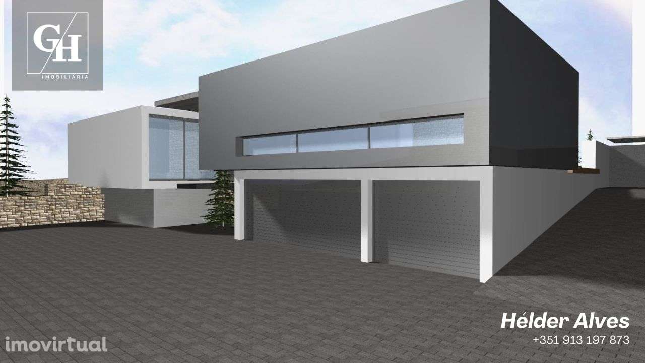 Terreno com moradia em construção - Aceita permuta - Grande imagem: 2/38