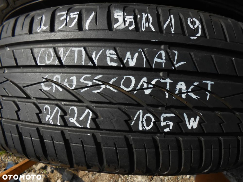 OPONY 235/55R19 CONTINENTAL CROSS CONTACT UHP E DOT 2121 7.4MM - 2