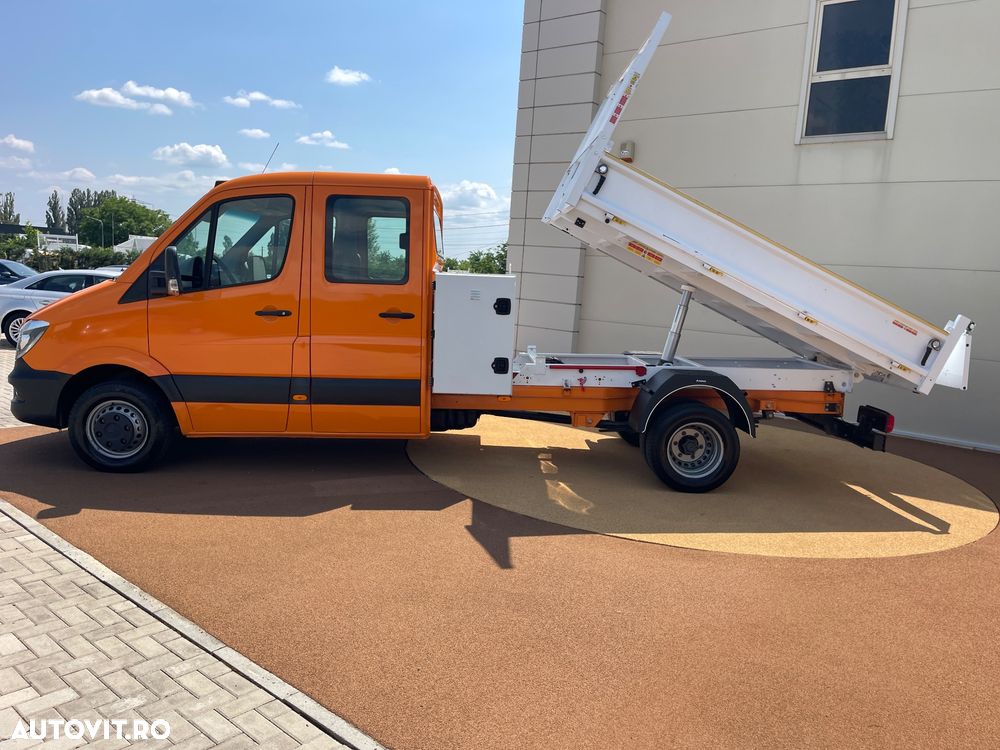 Mercedes-Benz Sprinter Doka 519  3.0CDI  BASCULABIL  PUNTE DUBLA - 14