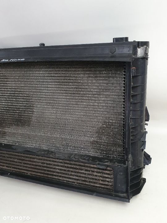 BMW E60 E61 LCI LIFT 2.0D 3.0D KOMPLET CHŁODNIC WENTYLATOR - 3