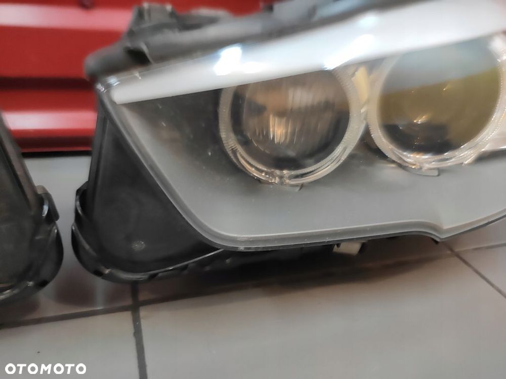 BMW 5 GT F07 LAMPA LEWA PRAWA PRZÓD LAMPY PRZEDNIE KPL SKRĘTNE XENON UK - 7