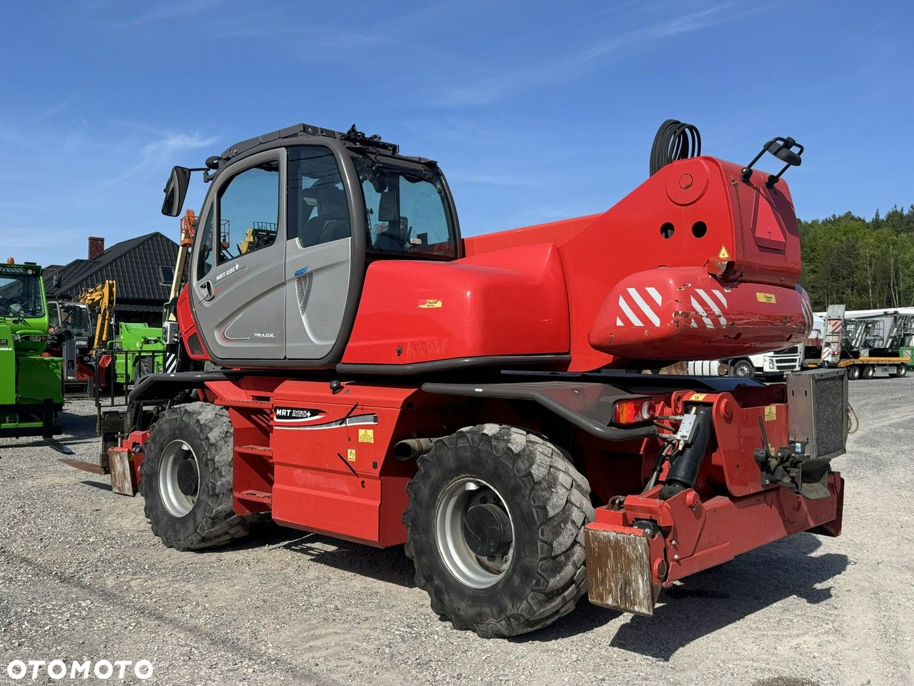 Manitou MRT 2150 + ROTO Ładowarka Teleskopowa Obrotowa 2550 - 16