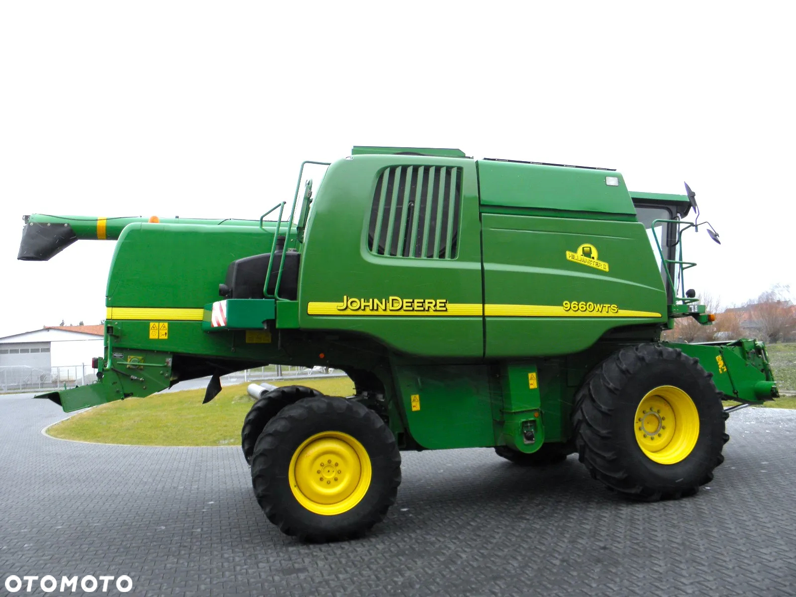 John Deere WTS 9660 HM 2004 Rok, 6,7 m heder, Nie Malowany, Stan Bardzo Dobry - 9