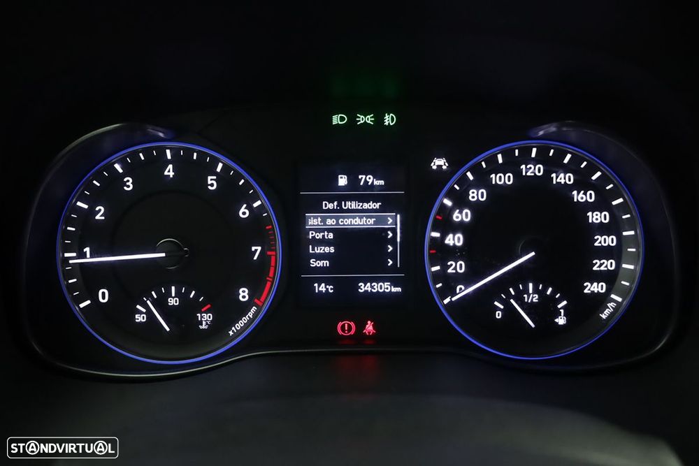 Hyundai Kauai 1.0 T-GDi Premium Pele/Tec.Vermelho - 15