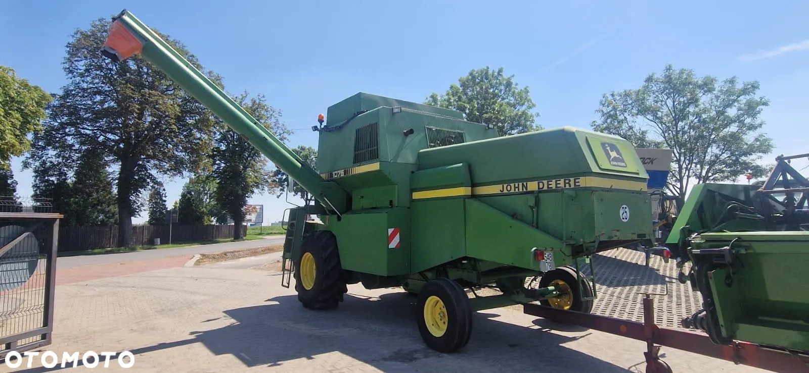 John Deere 1075 Import 3723 MTG Oryginał Kombajn zbożowy - 5