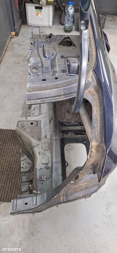 BMW 5 F10 ĆWIARTKA PRAWA TYLNA BŁOTNIK PRAWY TYŁ SŁUPEK POSZYCIE NADKOLE A89 IMPERIALBLAU BRILLANTEFFEKT METALLIC - 8