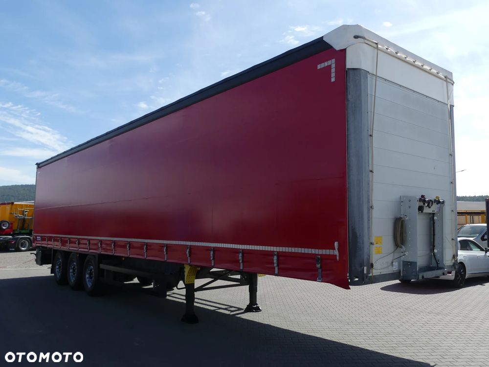 Schmitz Cargobull FIRANKA / OŚ PODNOSZONA /  STANDARD / ZADBANA / - 12
