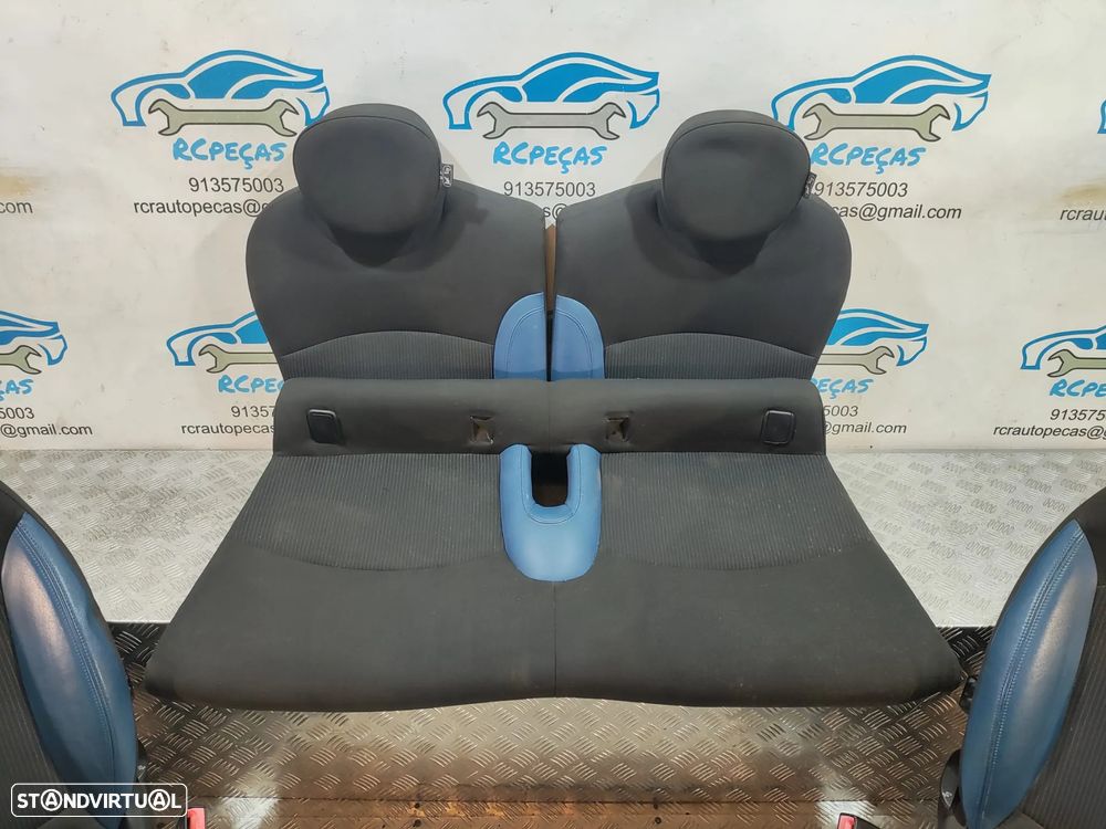 Bancos originais MINI COOPER R56 pele tecido airbag - 7