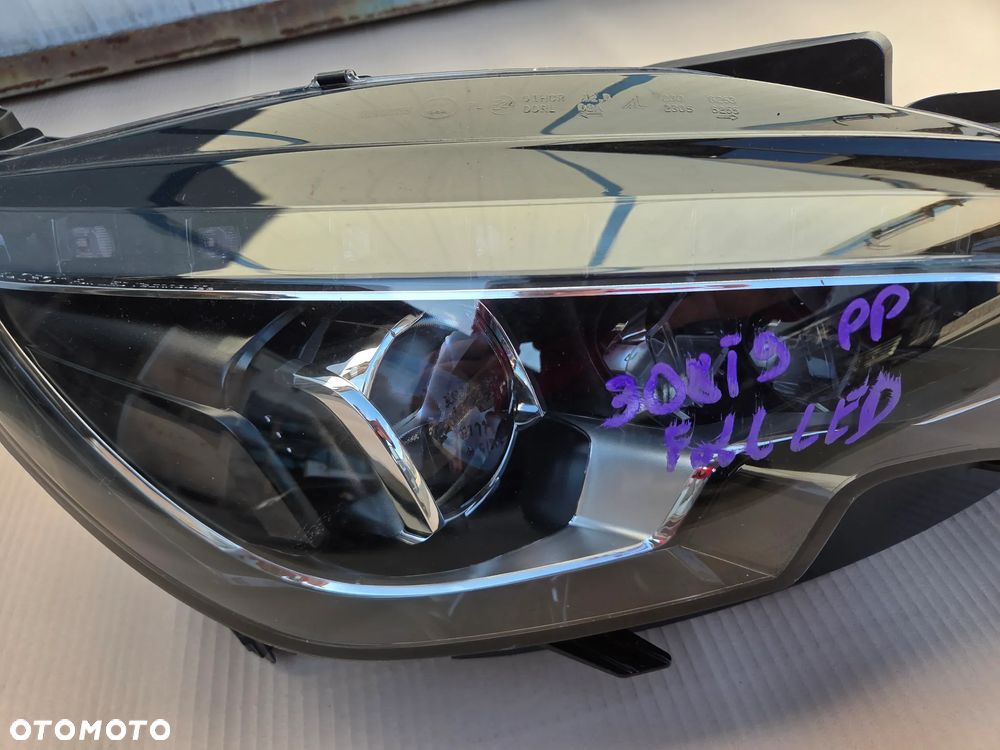 Lampa przednia prawa FULL LED Peugeot 308 T9  1618000580 - 5