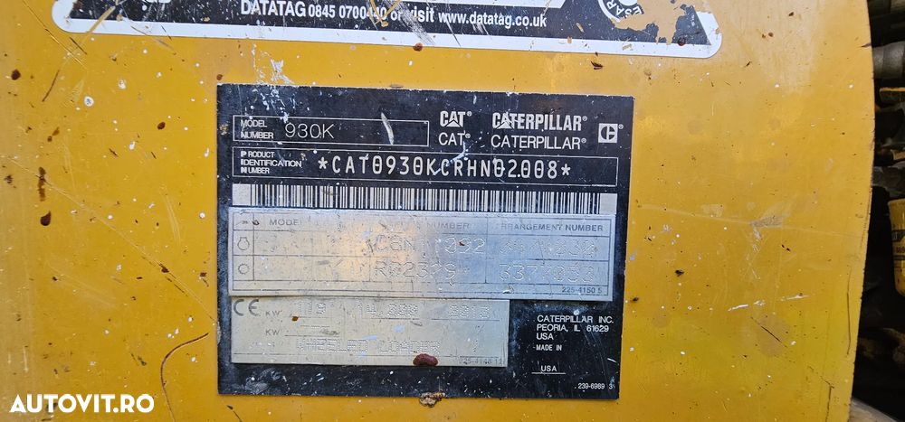 Caterpillar CAT 930 K Încărcător frontal - 4