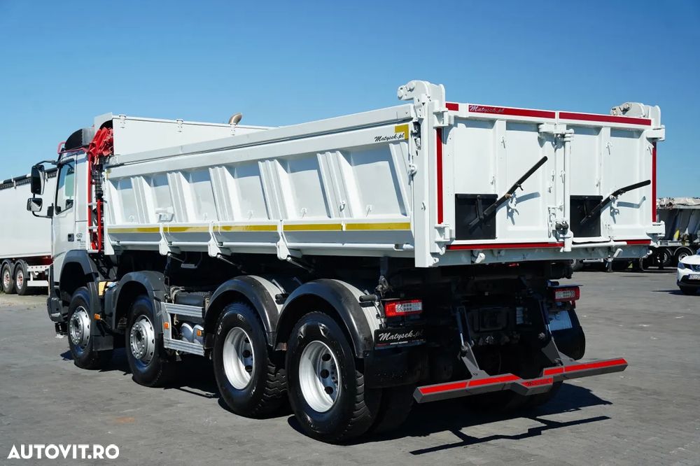 Volvo FMX 450 / 8X4 / BASCULATOR 2 LATE / HYDRODOLT / MEILLER KIPPER / I-SHIFT / IMPORTAT - 14