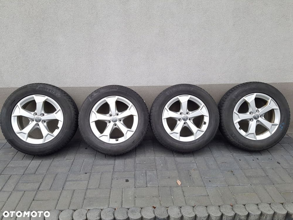 audi q3 sq3 17^ koła zimowe felga felgi czujniki 215/65/17 83a071497 - 1