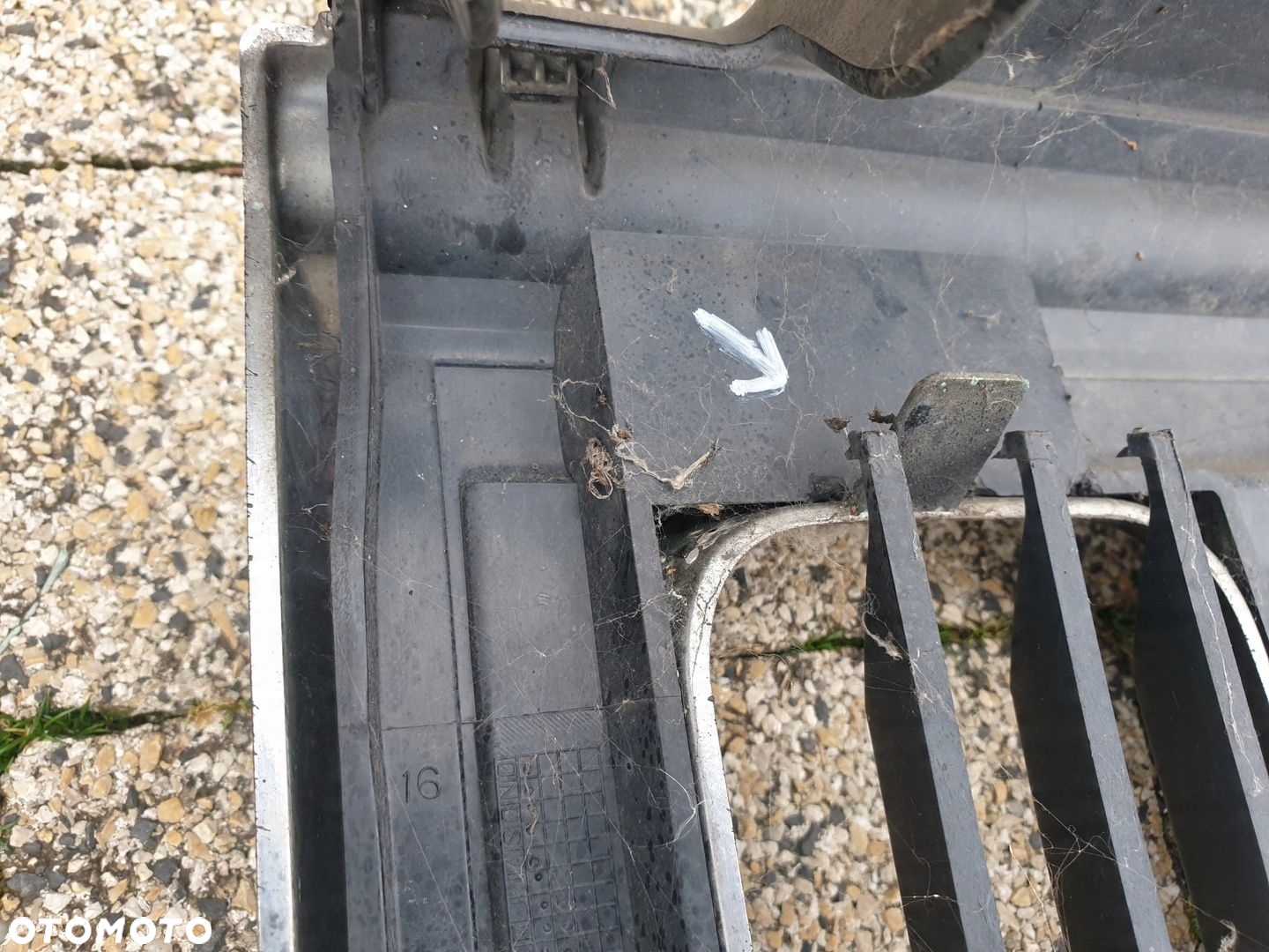 JEEP COMMANDER I 1 GRILL ATRAPA ZDERZAKA CHŁODNICY CZARNA ORYG - 7