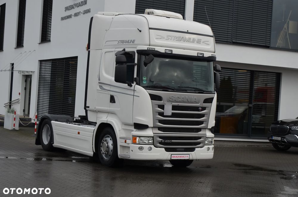Scania R 450 / 2016r / TOPLINE / KLIMA P. / LED / ACC / WAGA / NAVI / 3699 - 3