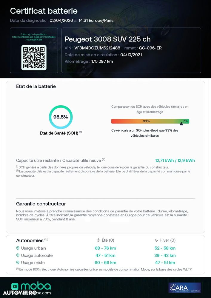 Peugeot 3008 225 e-EAT8 GT Pack - 33