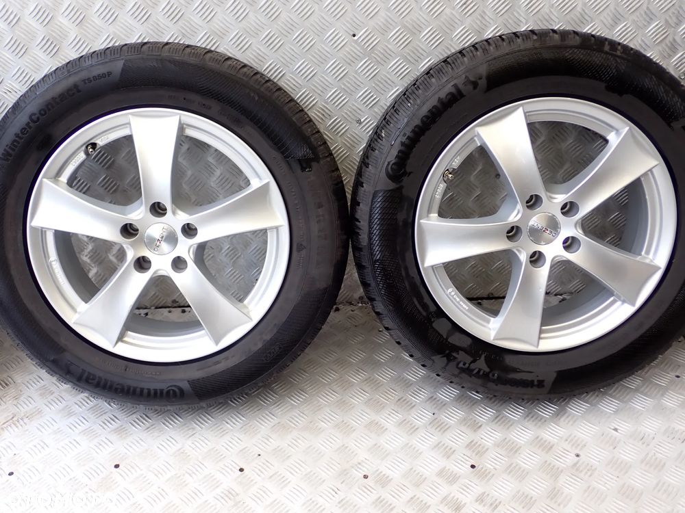 KOŁA FELGI ALUMINIOWE DEZENT  6,5JX17  ET 33  5X112  KBA 50843 Z OPONAMI ZIMA 215/65/17 - 2