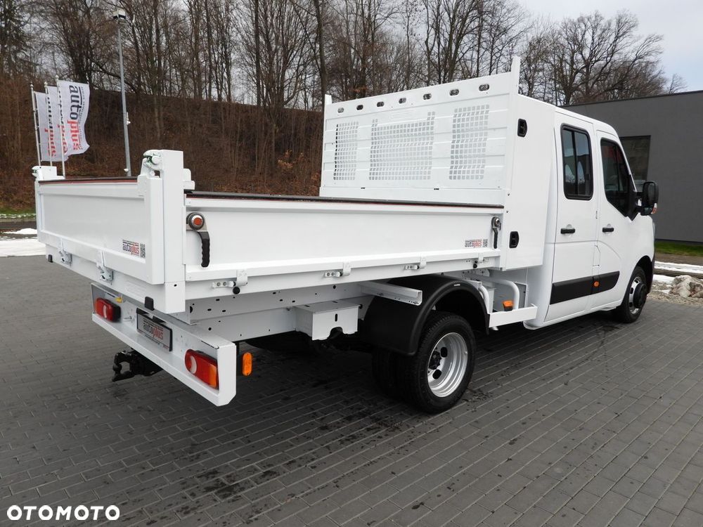 Renault MASTER WYWROTKA PODWÓJNA KABINA DOKA 6 MIEJSC TEMPOMAT LEDY BLIŹNIACZE KOŁA KLIMATYZACJA  145KM - 14