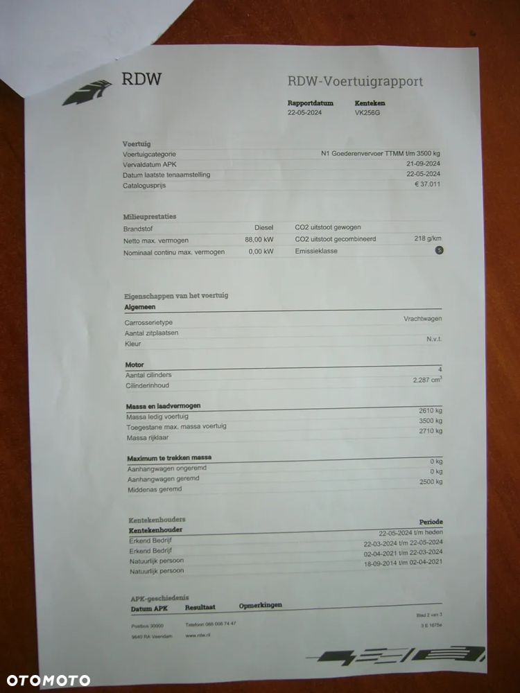 Fiat Ducato 2,3 Jtd 120Ps Euro 5 Mały przebieg 126000 km - 34