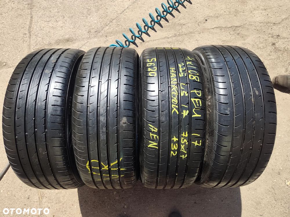 4x108 Felgi Aluminiowe Alufelgi Oryginalne 17 Koła letnie lato CITROEN C4 C4L DS4 OPEL CORSA F VI 6 PEUGEOT 3008 308 408 208 Legnica ALU-RAD 225/45 5,5mm - 17