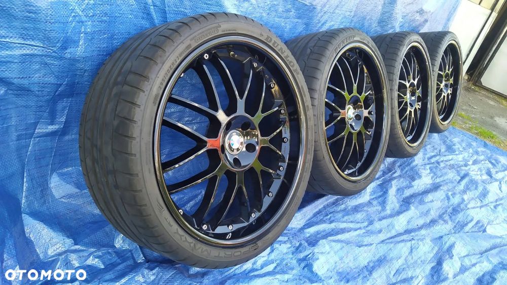 KOŁA FELGI ALUMINIOWE ALUFELGI RH NF10022 OPONY DUNLOP SP SPORT MAXX RT 295/30R22 295/30 10Jx22 22 CALE BMW E65 E66 F01 X5 E53 E70 F15 X6 F26 X3 F25 BARDZO ŁADNE IDE - 16