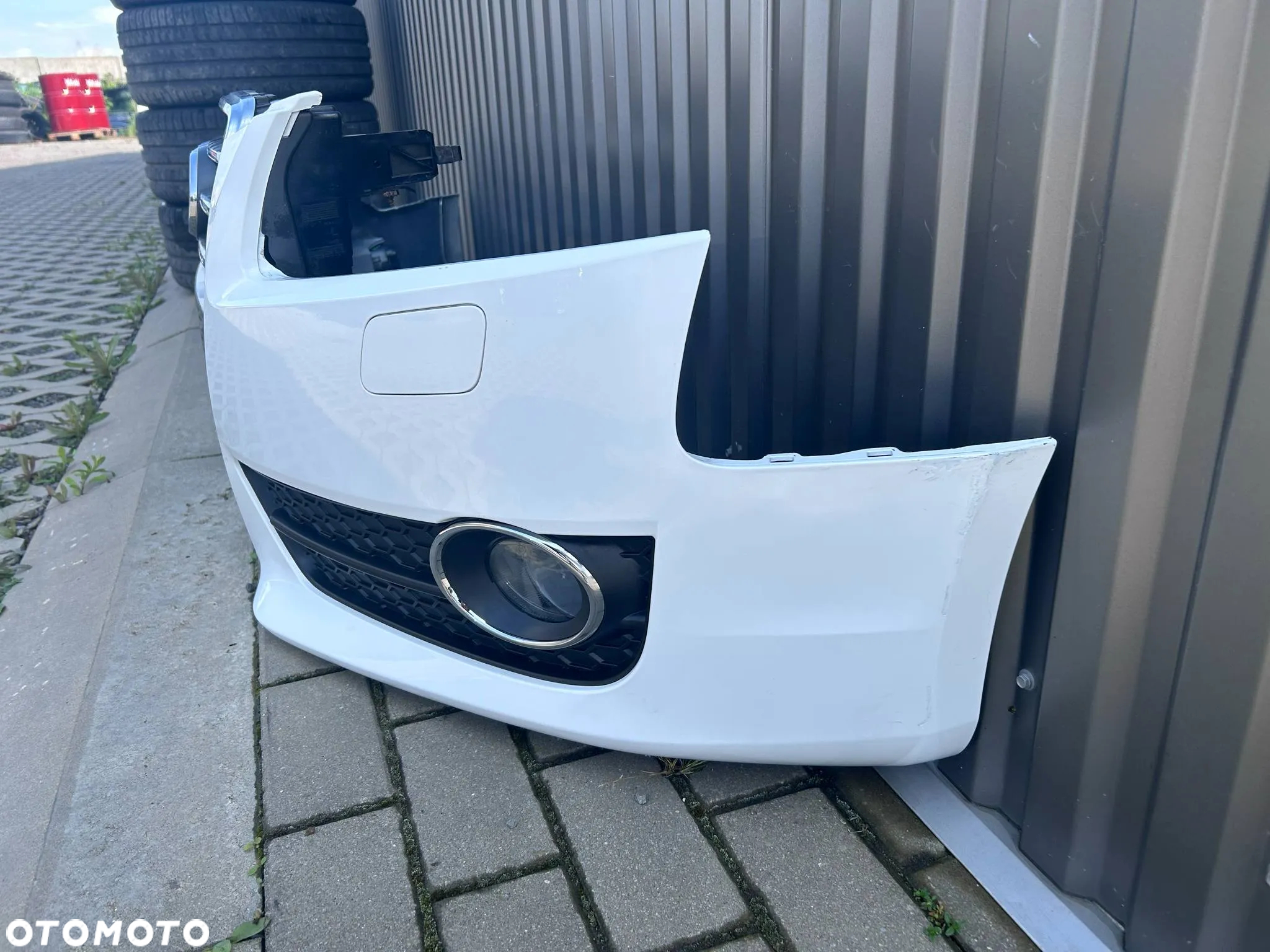 AUDI A5 8T0 8T ZDERZAK PRZÓD PRZEDNI LY9C ŁADNY Kompletny 8T0807437K 07-11 - 4