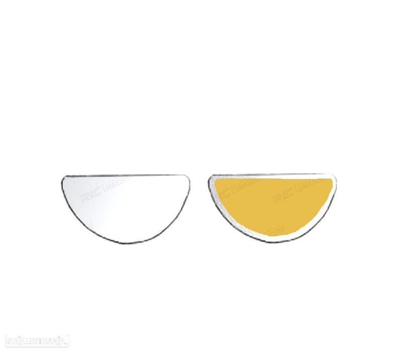 VIDRO ESPELHO BASE ESQUERDA FORD TRANSIT 00-09 INFERIOR - 1