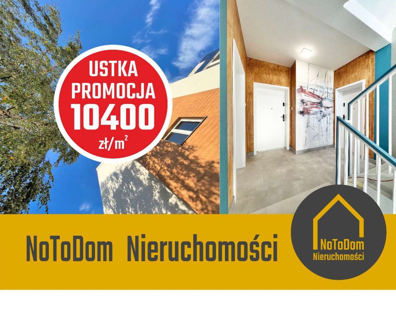 USTKA 55,60m - BLISKO MORZA - III piętro 10400/m²